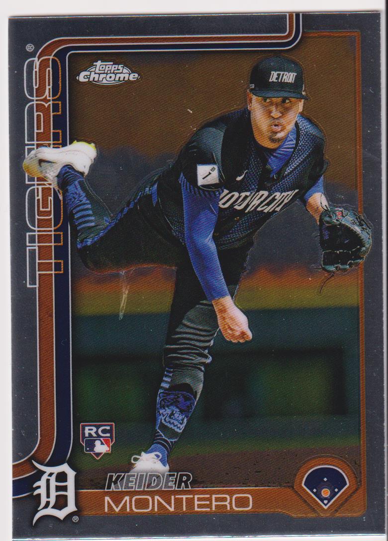 2025 Topps Chrome Baseball Keider Montero #7