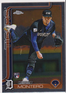 2025 Topps Chrome Baseball Keider Montero #7