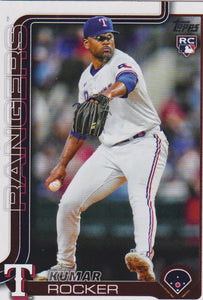 2025 Topps Baseball Kumar Rocker #408 Rookie