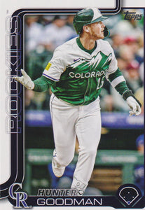 2025 Topps Baseball Hunter Goodman #467