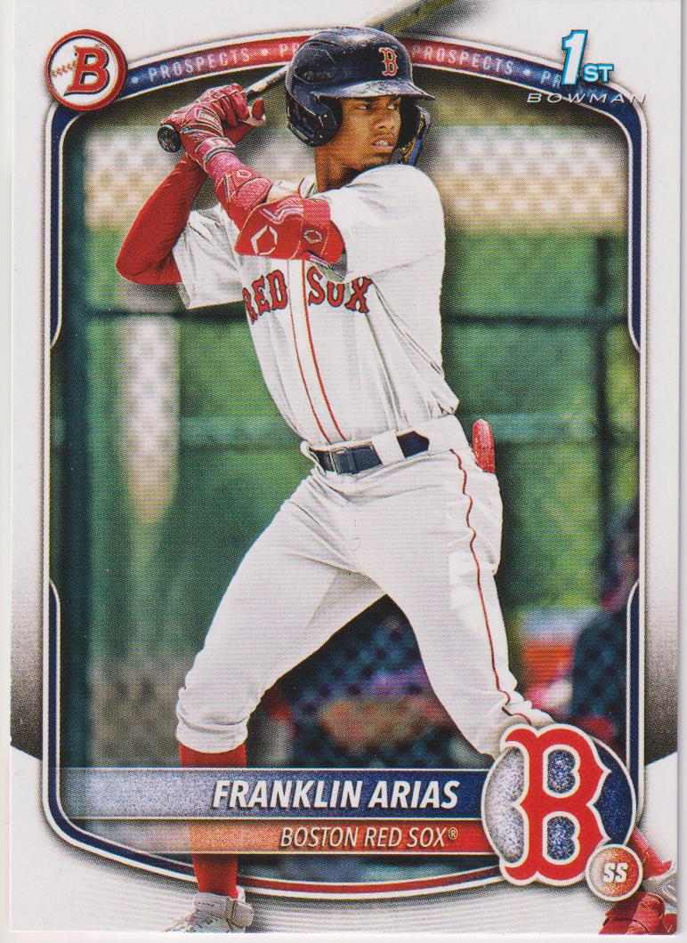 2025 Bowman Baseball Prospects Franklin Arias #BP-67