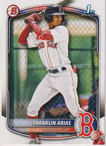2025 Bowman Baseball Prospects Franklin Arias #BP-67