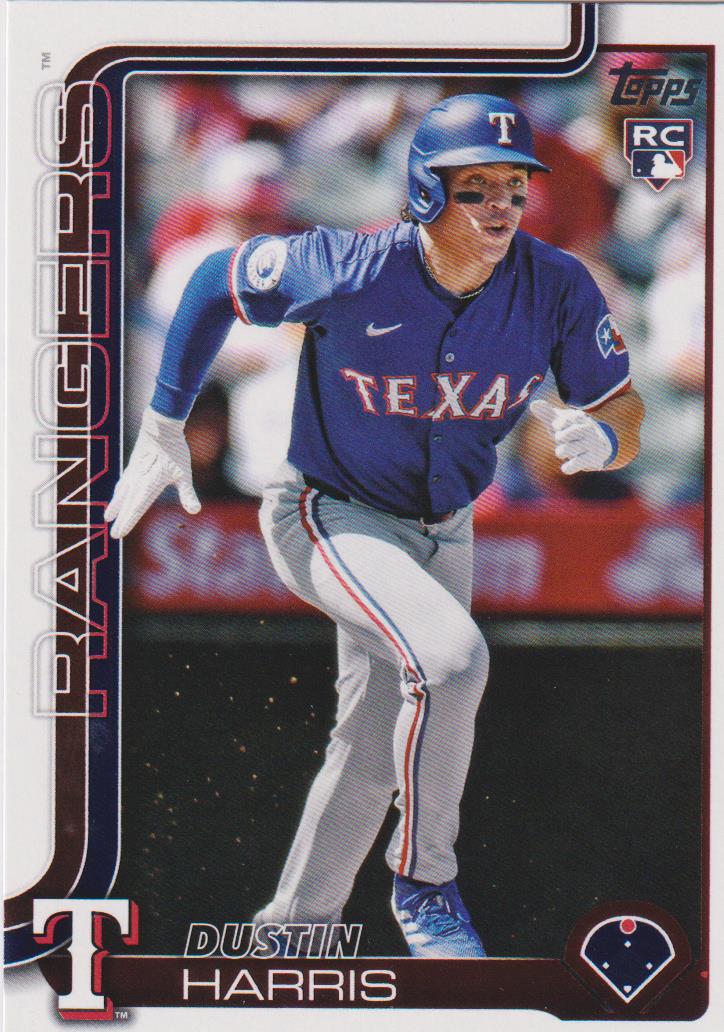 2025 Topps Baseball Dustin Harris #374 Rookie