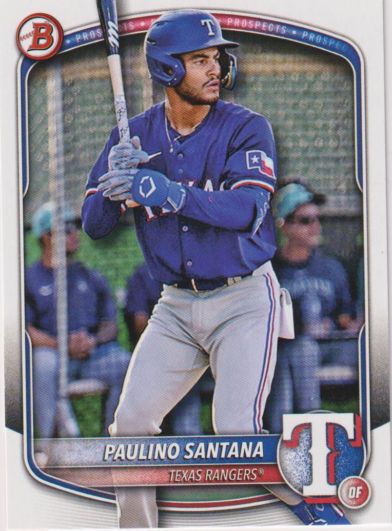 2025 Bowman Baseball Prospects Paulino Santana #BP-72