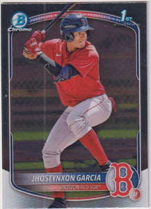 2025 Bowman Baseball Chrome Prospects Jhostynxon Garcia #BCP-43