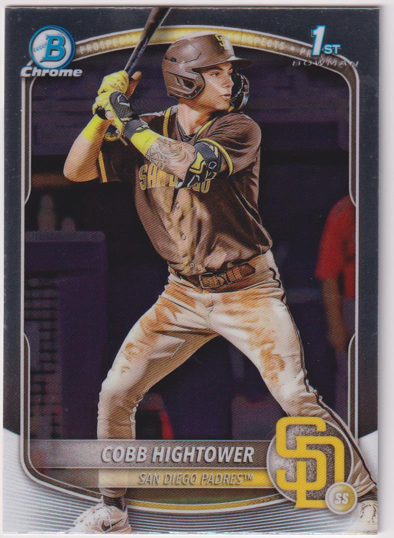2025 Bowman Baseball Chrome Prospects Cobb Hightower #BCP-104