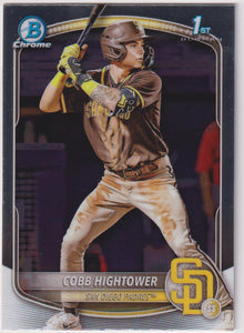 2025 Bowman Baseball Chrome Prospects Cobb Hightower #BCP-104