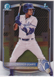 2025 Bowman Baseball Chrome Prospects Jhonayker Ugarte #BCP-123