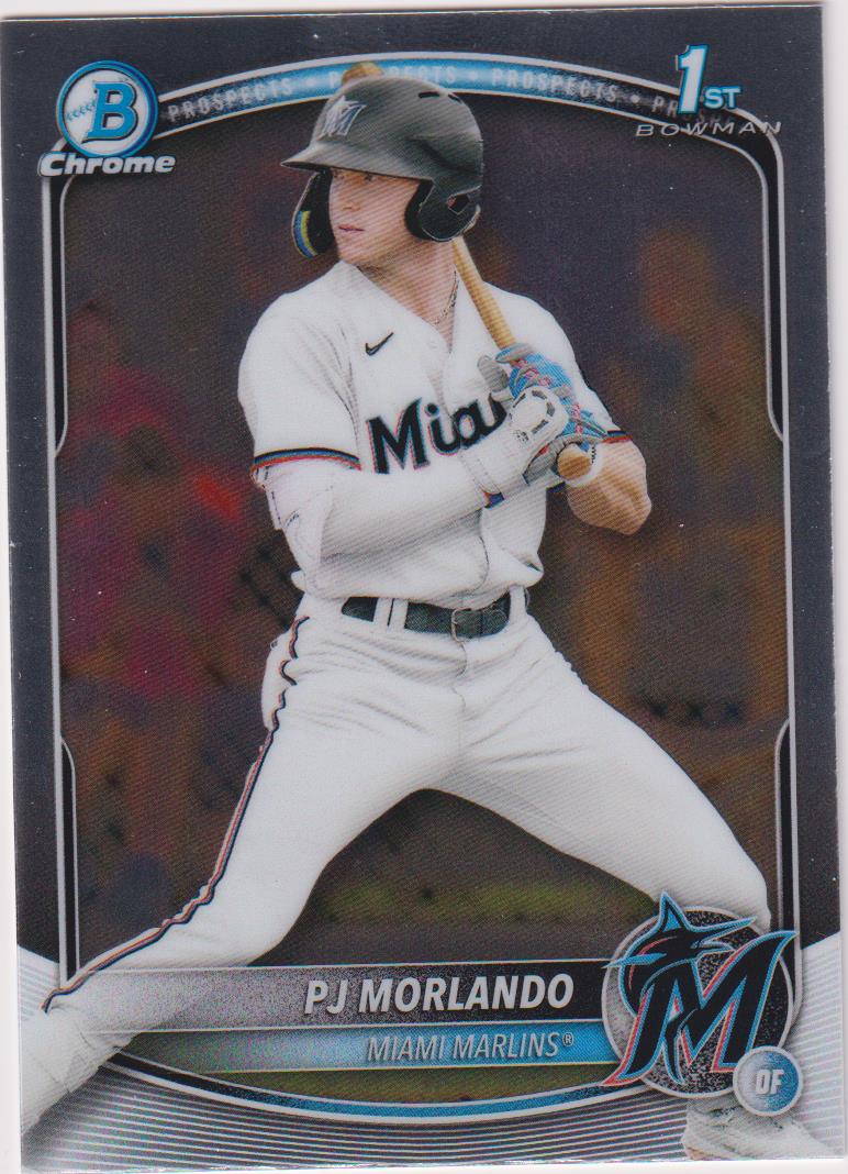 2025 Bowman Baseball Chrome Prospects PJ Morlando #BCP-91