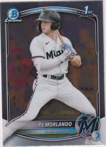 2025 Bowman Baseball Chrome Prospects PJ Morlando #BCP-91