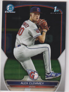 2023 Bowman Draft Baseball Chrome Alex Clemmey #BDC-79