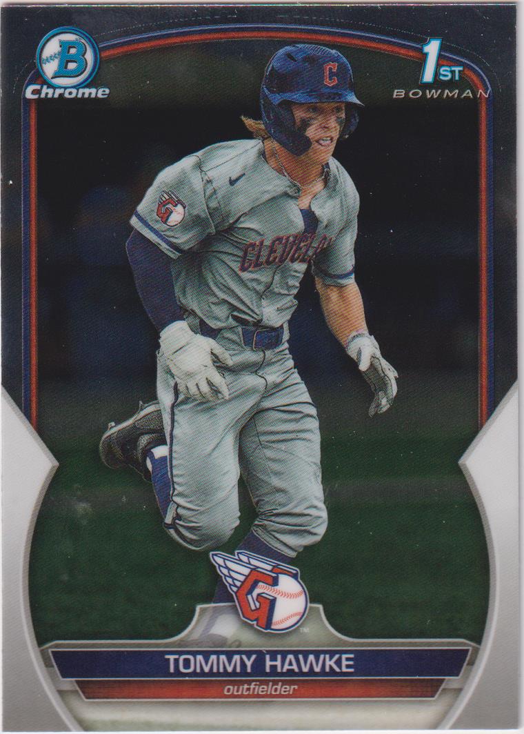 2023 Bowman Draft Baseball Chrome Tommy Hawke #BDC-141