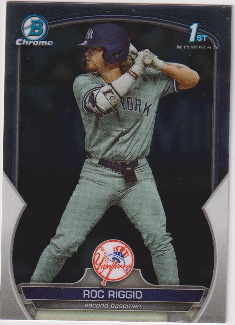 2023 Bowman Draft Baseball Chrome Roc Riggio #BDC-30