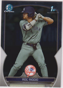 2023 Bowman Draft Baseball Chrome Roc Riggio #BDC-30