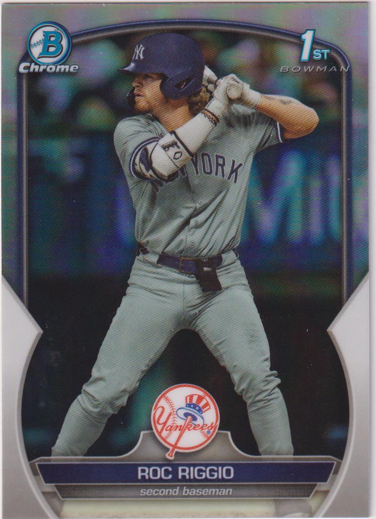 2023 Bowman Draft Baseball Chrome Refractor Roc Riggio #BDC-30
