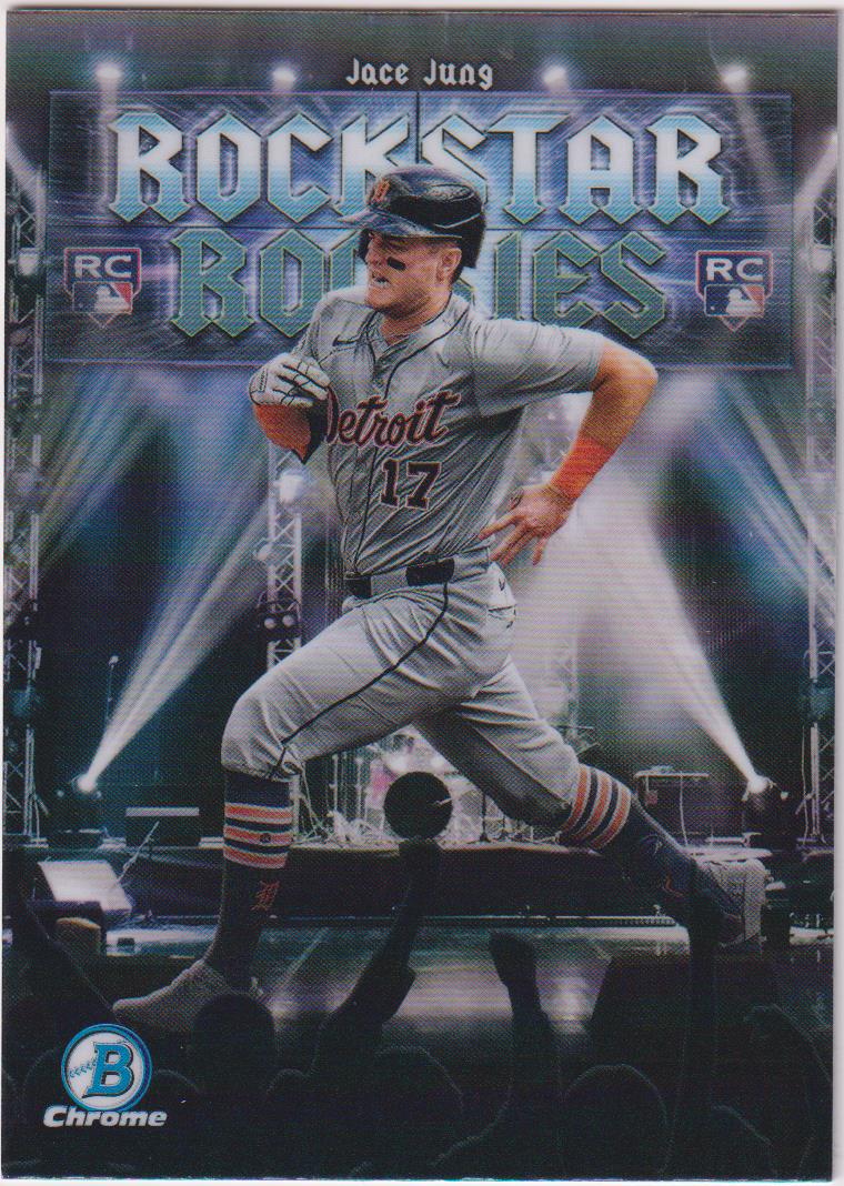 2025 Bowman Baseball Rockstar Rookies Jace Jung #RR-5