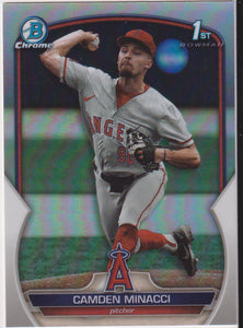 2023 Bowman Draft Baseball Chrome Refractor Camden Minacci #BDC-23