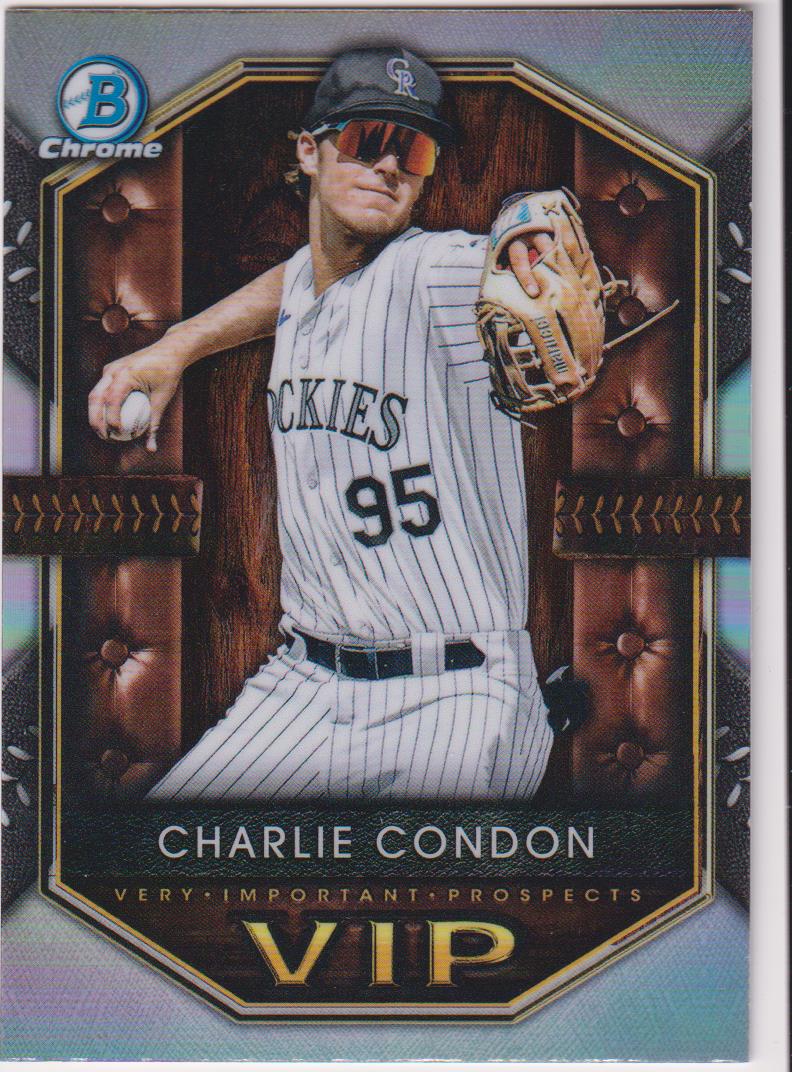 2025 Bowman Baseball Very Important Prospects Charlie Condon #VIP-9