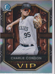 2025 Bowman Baseball Very Important Prospects Charlie Condon #VIP-9