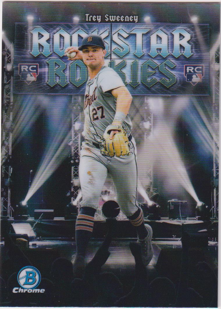 2025 Bowman Baseball Rockstar Rookies Trey Sweeney #RR-2