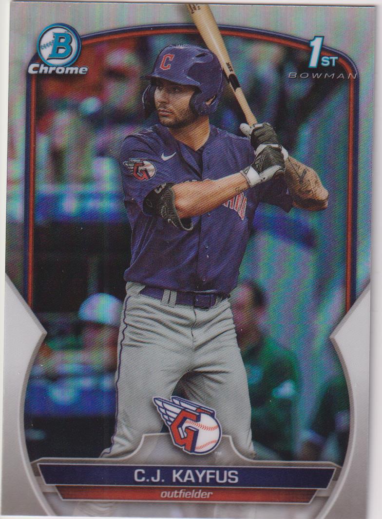 2023 Bowman Draft Baseball Chrome Refractor C.J. Kayfus #BDC-101