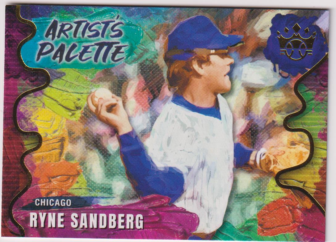 2022 Panini Diamond Kings Baseball Artist's Palette Ryne Sandberg #AP-11