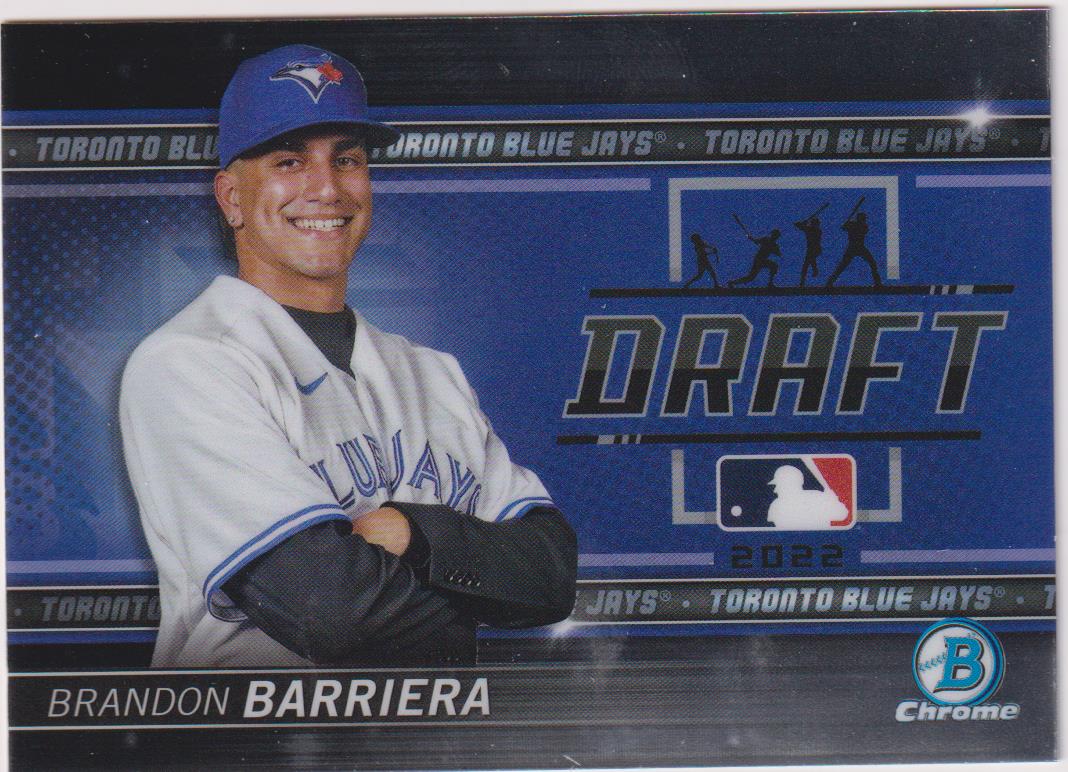 2022 Bowman Draft Baseball Bowman Draft Night Brandon Barriera #BDN-8