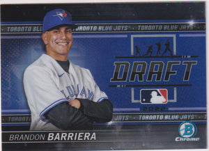 2022 Bowman Draft Baseball Bowman Draft Night Brandon Barriera #BDN-8