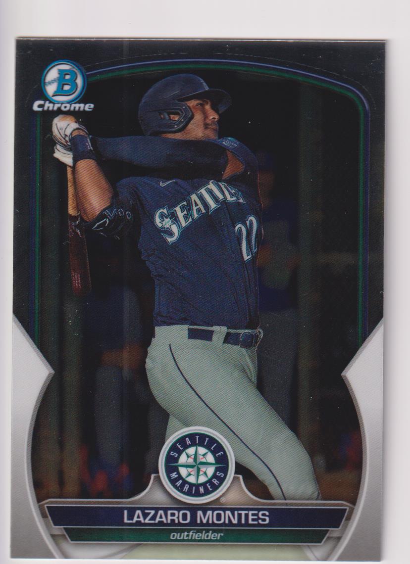 2023 Bowman Draft Baseball Chrome Lazaro Montes #BDC-185