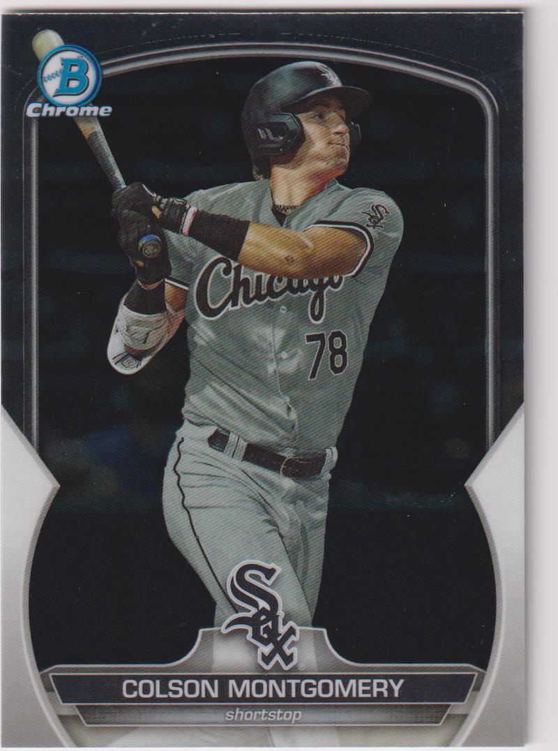 2023 Bowman Draft Baseball Chrome Colson Montgomery #BDC-191