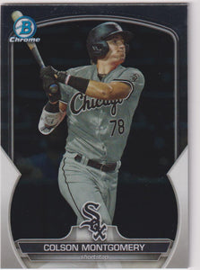 2023 Bowman Draft Baseball Chrome Colson Montgomery #BDC-191