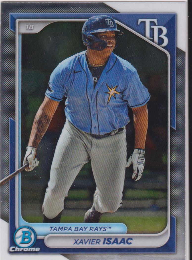 2024 Bowman Baseball Chrome Prospects Xavier Isaac #BCP-133