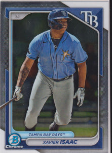 2024 Bowman Baseball Chrome Prospects Xavier Isaac #BCP-133