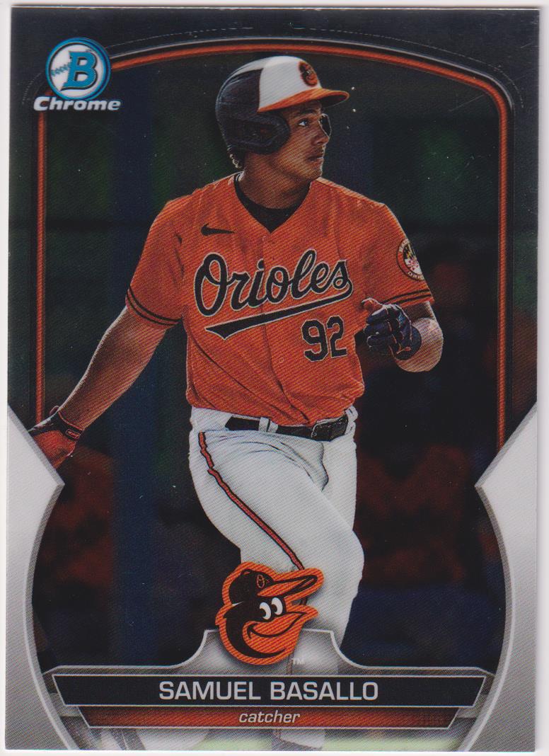 2023 Bowman Draft Baseball Chrome Samuel Basallo #BDC-179