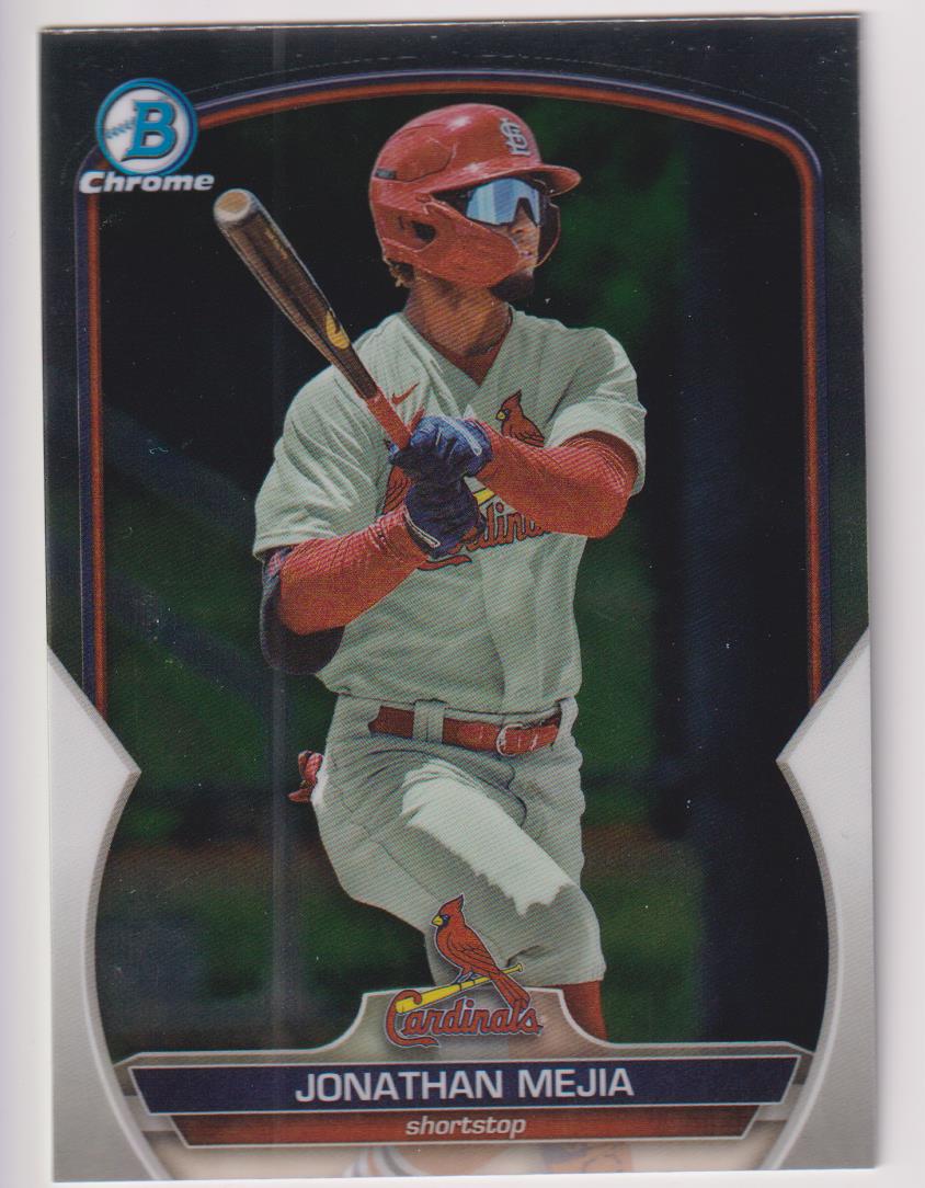 2023 Bowman Draft Baseball Chrome Jonathan Mejia #BDC-115