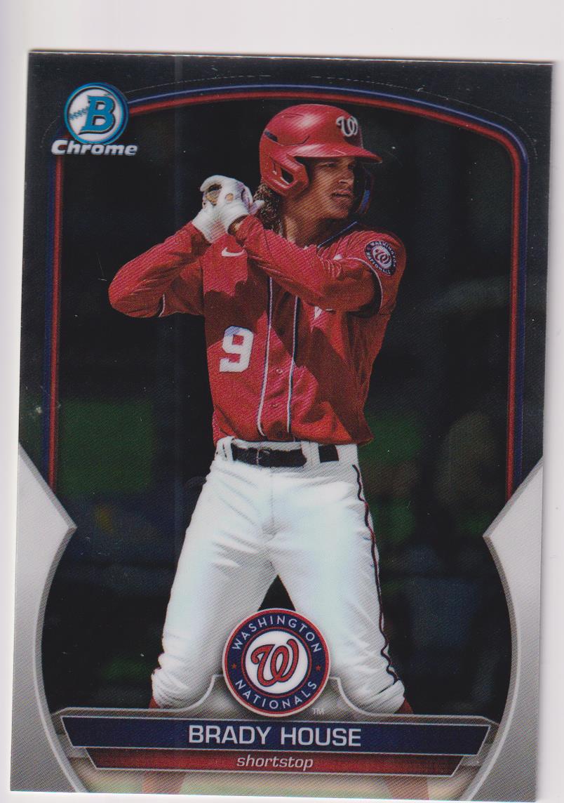 2023 Bowman Draft Baseball Chrome Brady House #BDC-77