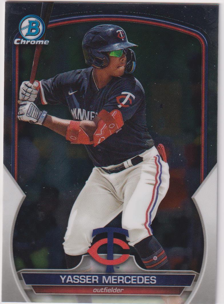 2023 Bowman Draft Baseball Chrome Yasser Mercedes #BDC-139