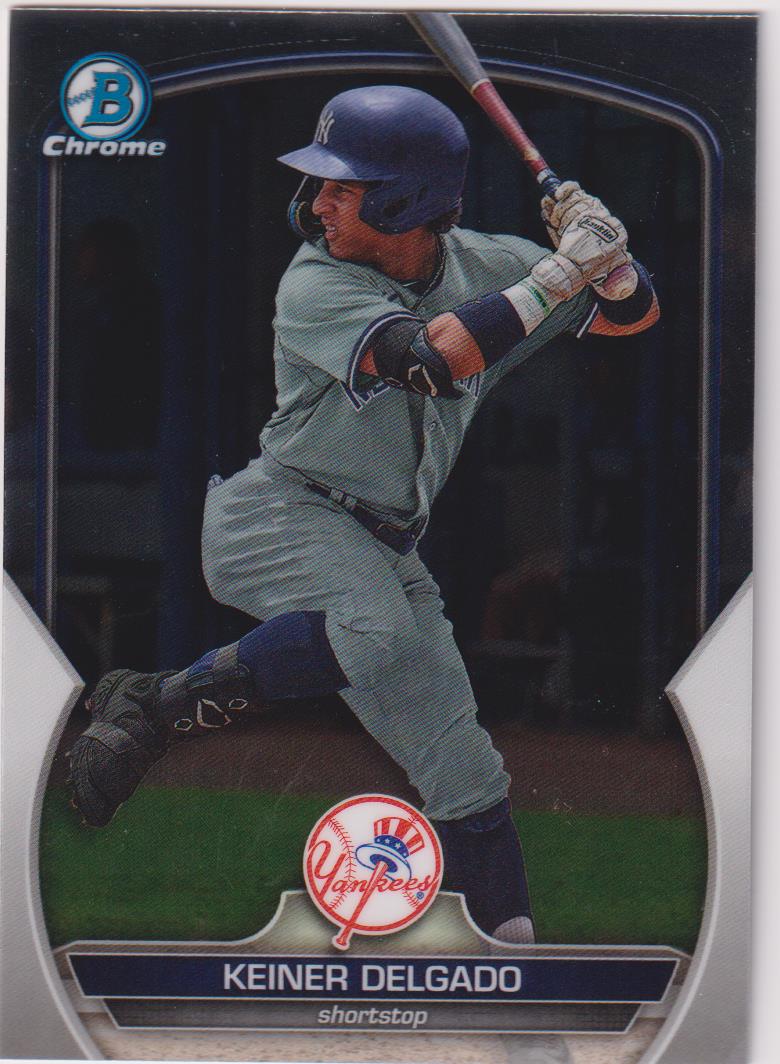2023 Bowman Draft Baseball Chrome Keiner Delgado #BDC-119
