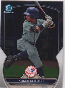 2023 Bowman Draft Baseball Chrome Keiner Delgado #BDC-119