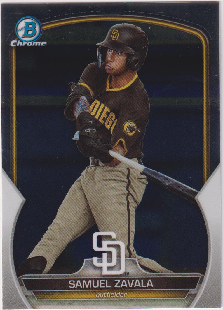 2023 Bowman Draft Baseball Chrome Samuel Zavala #BDC-83