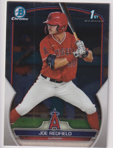 2023 Bowman Draft Baseball Chrome Joe Redfield #BDC-122