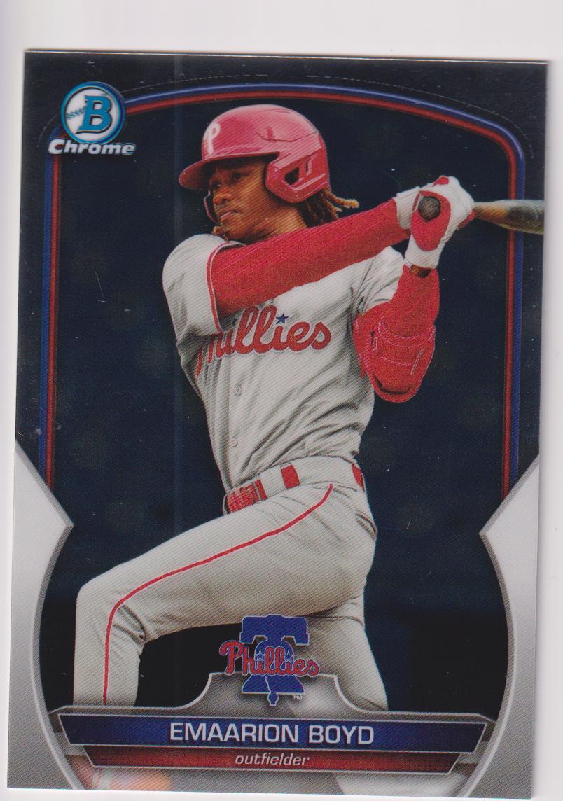 2023 Bowman Draft Baseball Chrome Emaarion Boyd #BDC-43