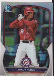2023 Bowman Draft Baseball Chrome Refractor Brady House #BDC-77