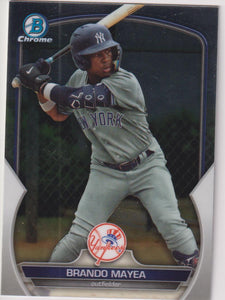 2023 Bowman Draft Baseball Chrome Brando Mayea #BDC-66