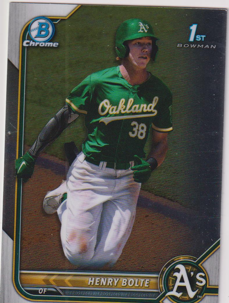2022 Bowman Draft Baseball Henry Bolte #BDC-121