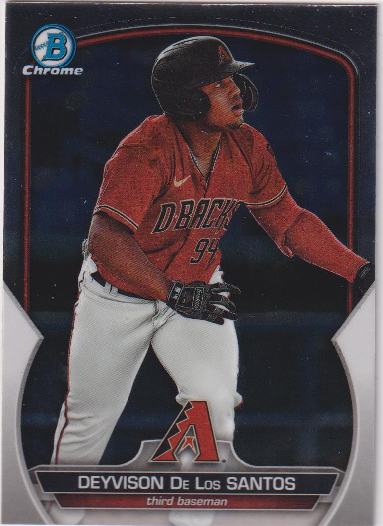 2023 Bowman Draft Baseball Chrome Deyvison De Los Santos #BDC-36