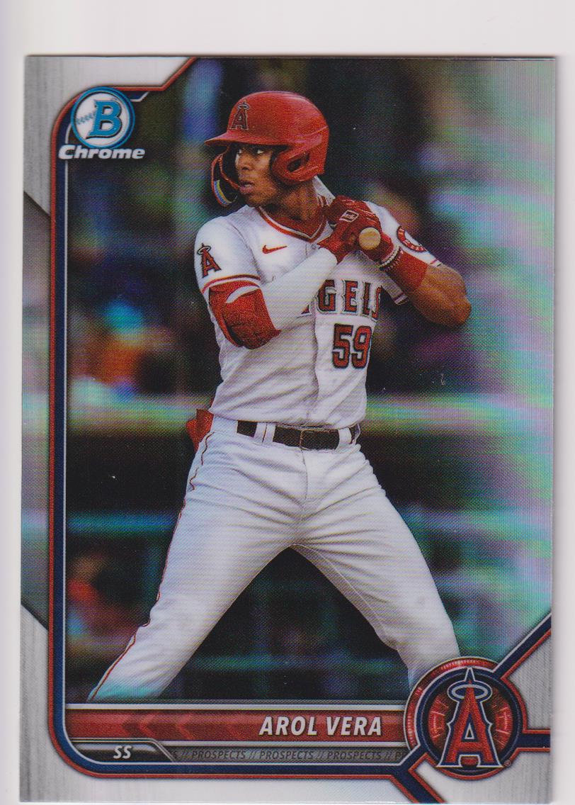 2022 Bowman Draft Baseball Chrome Refractor Arol Vera #BDC-46