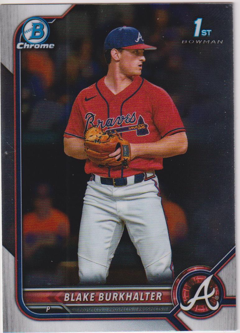 2022 Bowman Draft Baseball Blake Burkhalter #BDC-10