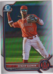 2022 Bowman Draft Baseball Chrome Refractor Denzer Guzman #BDC-20