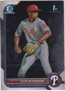 2022 Bowman Draft Baseball Chrome Alex McFarlane #BDC-117